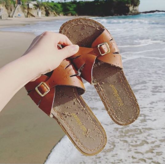 Slide Saltwater Sandals
