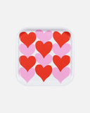 Marimekko Sydämet Tray 20 x 20 cm