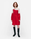 Marimekko Sievä Unikko Cotton Linen Dress