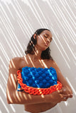 Lulu K Bubbles Bag - Royal Blue