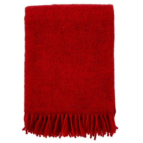 Klippan Gotland Blanket Red