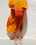 Lulu K Bubbles Bag - Orange