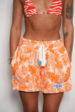 Cabanaware Terry Towelling Shorts Orange