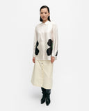 Marimekko Outi Heijastus Unikko Silk Shirt