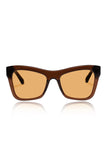 Karen Walker Sunglasses - Hallowed Sepia