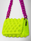 Lulu K Bubbles Bag  Lime