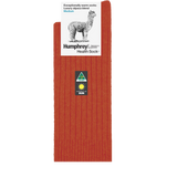 Humphrey Law Alpaca Wool Sock - Terracotta