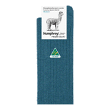 Humphrey Law Alpaca Wool Sock - Teal