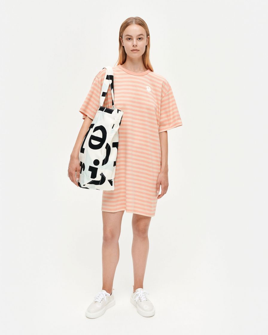 Marimekko KIOSKI Estrid Tasaraita Unikko Dress – Kiitos Living by