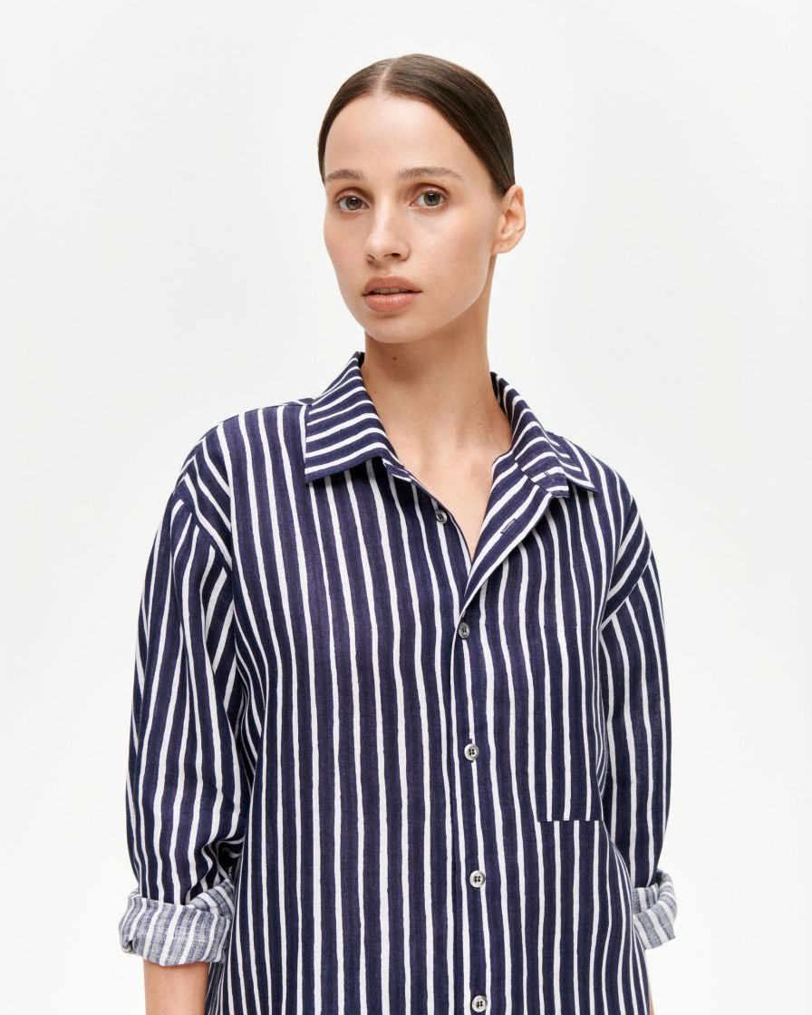 Marimekko Jokapoika Linen Shirt – Kiitos Living by Design