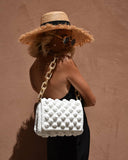 Lulu K Bubbles Bag - White