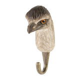 Wildlife Garden - Hand Carved Hook - Emu