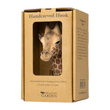 Wildlife Garden - Hand Carved Hook - Giraffe