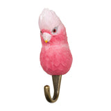 Wildlife Garden - Hand Carved Hook - Galah