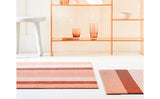 Chilewich Shag Utility Mat - Bold Stripe - Peach