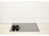 Chilewich Shag Utility Mat - Breton Stripe - Gravel
