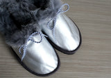 Kiitos The Brand Slippers - Silver