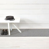 Chilewich Shag Utility Mat - Breton Stripe - Gravel