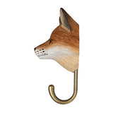 Wildlife Garden - Hand Carved Hook - Red Fox