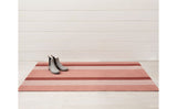 Chilewich Shag Big Mat - Bold Stripe - Peach