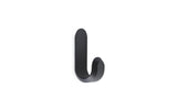 Normann Copenhagen - Curve Mini Hook - Matt Black (2 pcs)