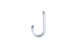 Normann Copenhagen - Curve Mini Hook - Matt Silver (2 pcs)
