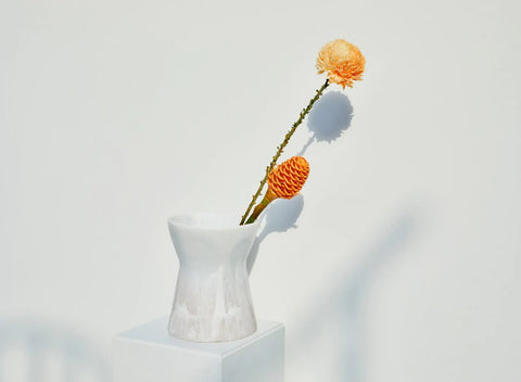 Dinosaur Designs Bow Vase - Snow Swirl