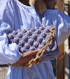 Lulu K Bubbles Bag - Lilac/Nude