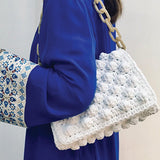 Lulu K Bubbles Bag - White