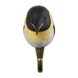 Wildlife Garden - Hand Carved Hook - Penguin