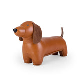 Zuny Bookend - Dachshund - Tan