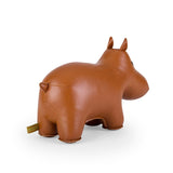 Zuny Bookend - Hippo - Tan