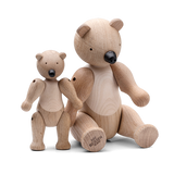 Kay Bojensen Bear Small Oak + Maple 15cm