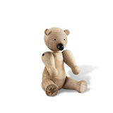 Kay Bojensen Bear Small Oak + Maple 15cm