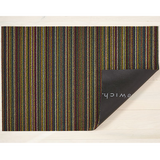 Chilewich Shag Runner Mat - Skinny Stripe - Bright Multi