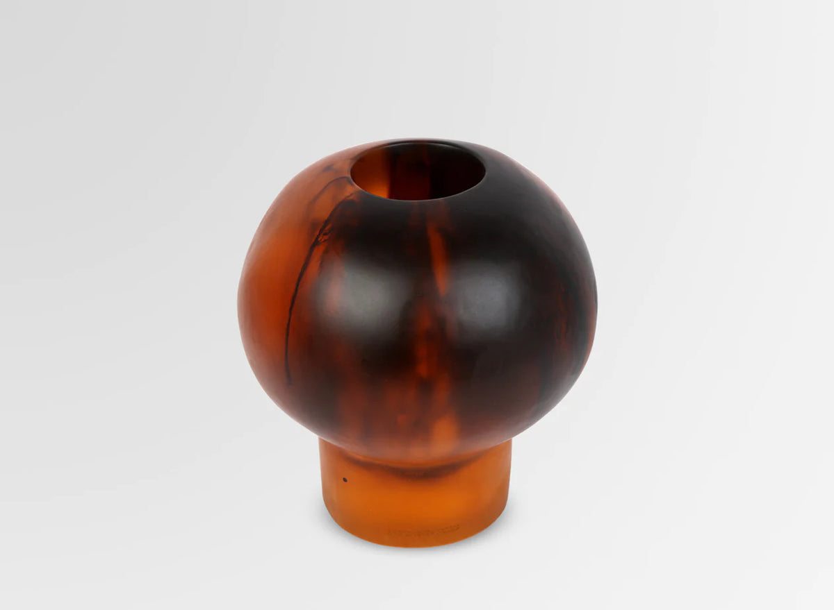 Dinosaur Designs Bold Pearl Vase Tortoiseshell Kiitos Living by Design