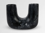 Dinosaur Designs Medium Branch Vase - Black Marble