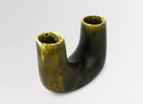 Dinosaur Designs Medium Resin Branch Vase - Malachite