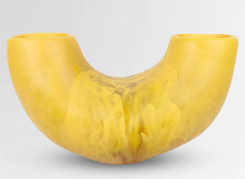 Dinosaur Designs Large Horn Vase - Honeycomb