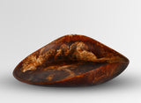 Dinosaur Designs Large Leaf Bowl - Dark Horn