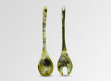 Dinosaur Designs Long Dew Servers - Malachite