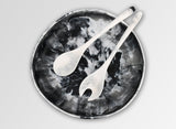 Dinosaur Designs Long Dew Servers - White Marble
