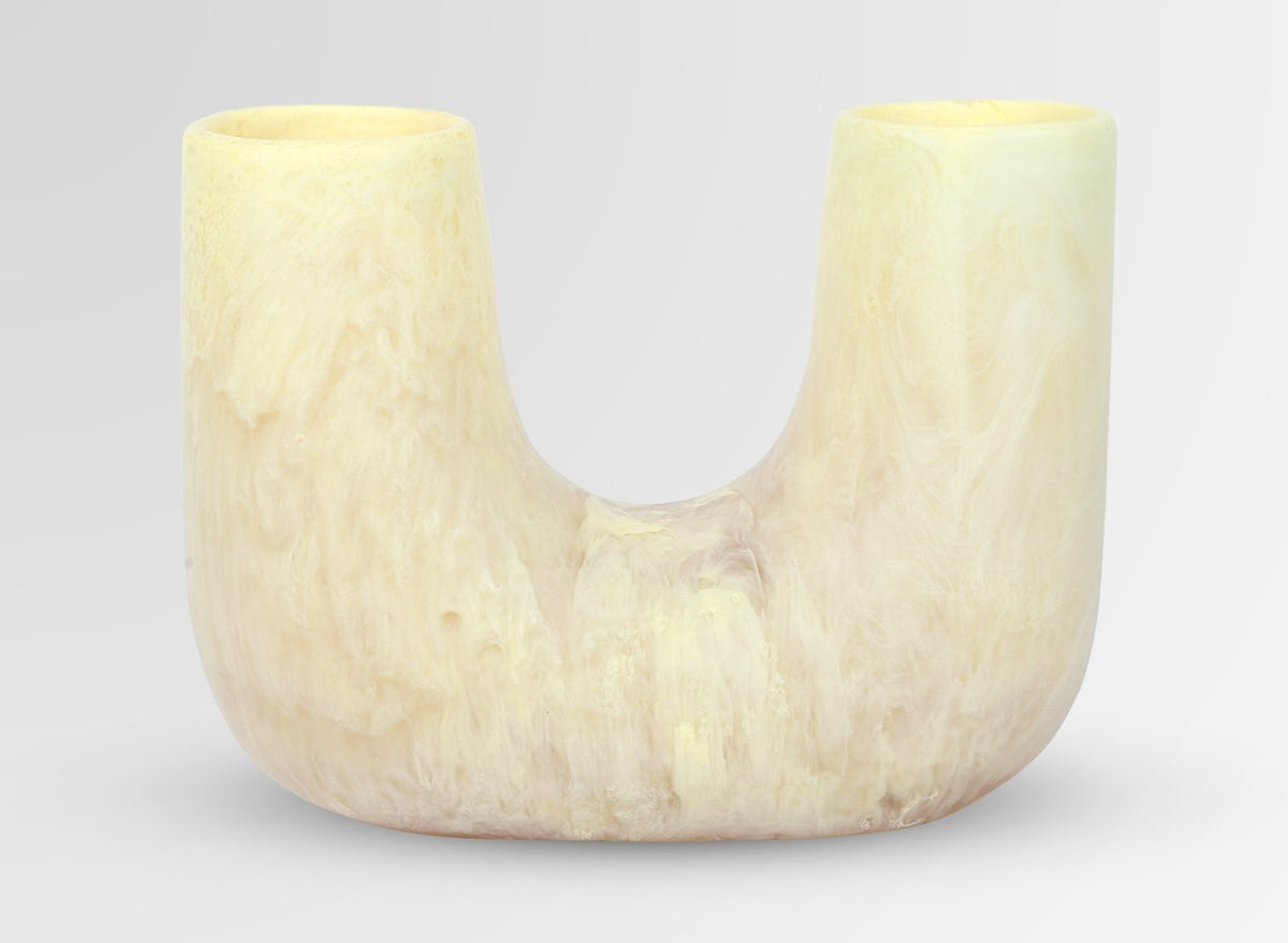 Dinosaur Designs Medium Resin Branch Vase Lemon Kiitos Living by Design