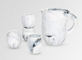 Dinosaur Designs Large Rock Jug - White Marble