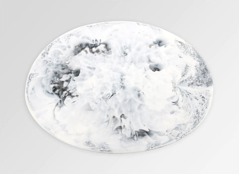 Dinosaur Designs Long Temple Platter - White Marble