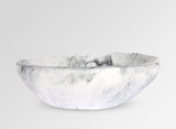 Dinosaur Designs Large Salad Bowl - White Marble