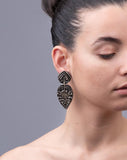 Anna Kitsou Ceramic Earrings Drops  - Black