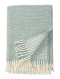 Klippan Velvet Blanket Duck Egg