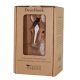 Wildlife Garden - Hand Carved Hook - Horse