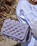 Lulu K Bubbles Bag - Lilac/Nude